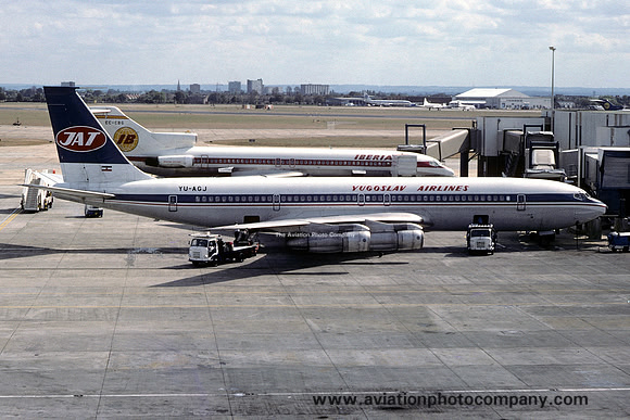 JAT Boeing 707-300C YU-AGJ (1975)