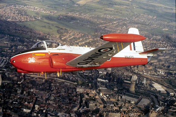 RAF 1 FTS Hunting Jet Provost T.3A XN470/26