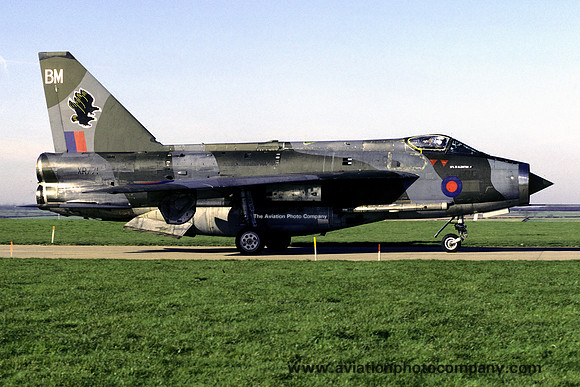 RAF 11 Squadron English Electric Lightning F.6 XR771/BM (1988)