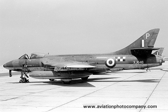RAF 43 Squadron Hawker Hunter FGA.9 XJ646 (1966)