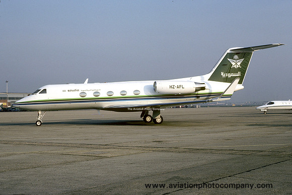 Saudia Gulfstream 2 HZ-AFL (1982)