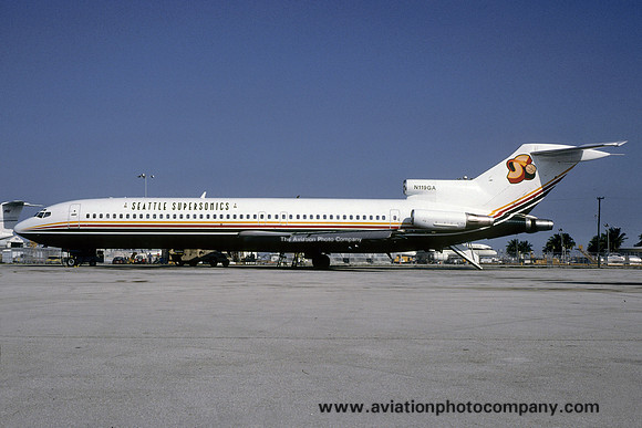 TC Aviation/Seattle Supersonics Boeing 727-200 N119GA (2000)
