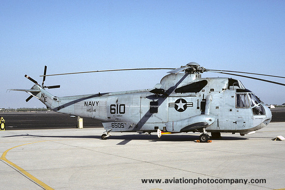 US Navy HS-14 Sikorsky SH-3H Sea King 156505/NE-610 (1993)