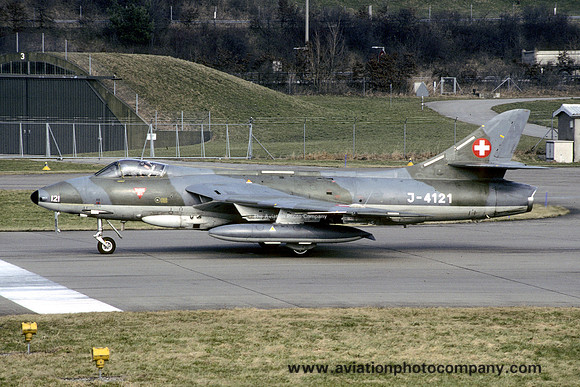 Swiss Air Force Hawker Hunter F.58A J-4121 (1988)