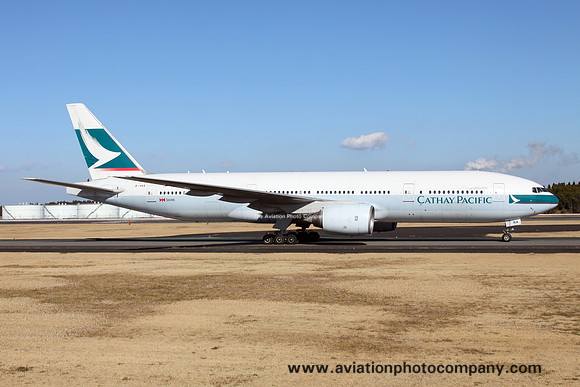 Cathay Pacific Boeing 777-200 B-HNA at Tokyo Narita (2016)