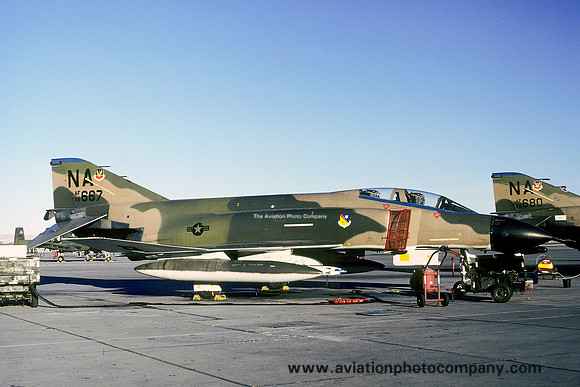 USAF 474 TFW 428 TFS McDonnell F-4D Phantom 65-0667/NA (1979)