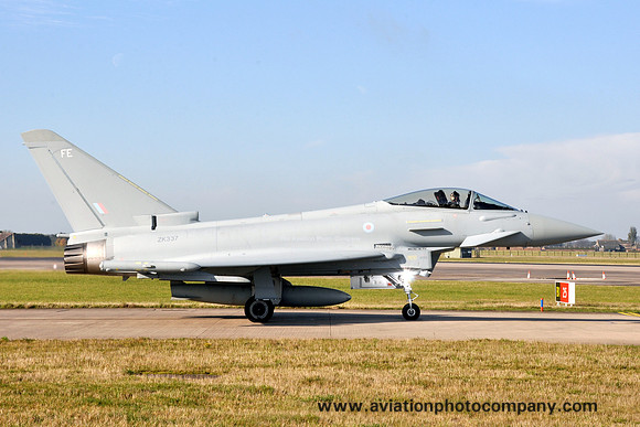 RAF BAE Typhoon FGR.4 ZK337/FE at RAF Coningsby (2012)
