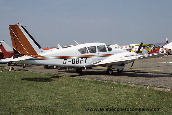 Piper PA-23-250 Aztec C G-OBEY (1984)