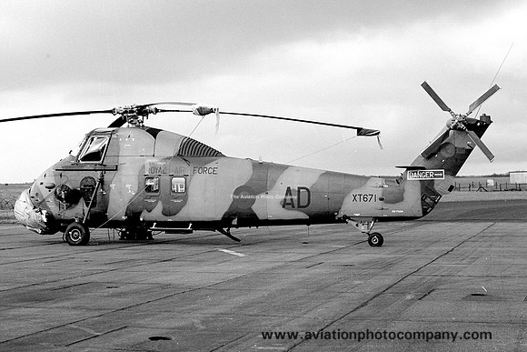 RAF 72 Squadron Westland Wessex HC.2 XT671/AD (1979)