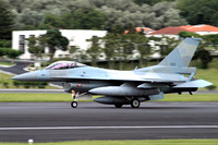 Greek Air Force Lockheed F-16C 010 at Lajes (2009)