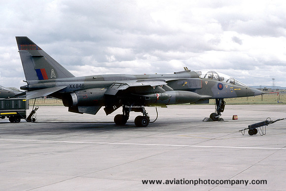 RAF 226 OCU SEPECAT Jaguar T.2 XX846/A (1984)