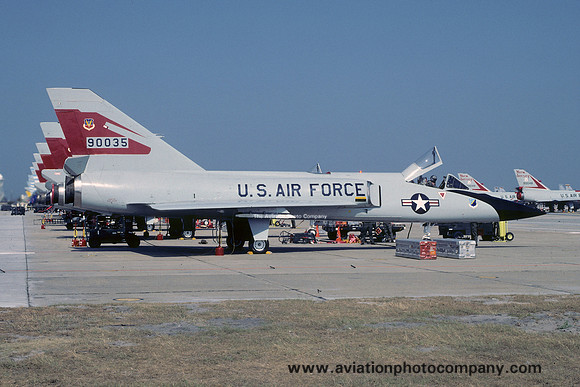 USAF 87 FIS Convair F-106A Delta Dart 59-0035 (1984)