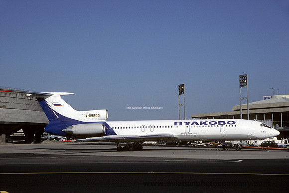 Pulkovo Tupolev Tu-154M RA-85800 (1998)