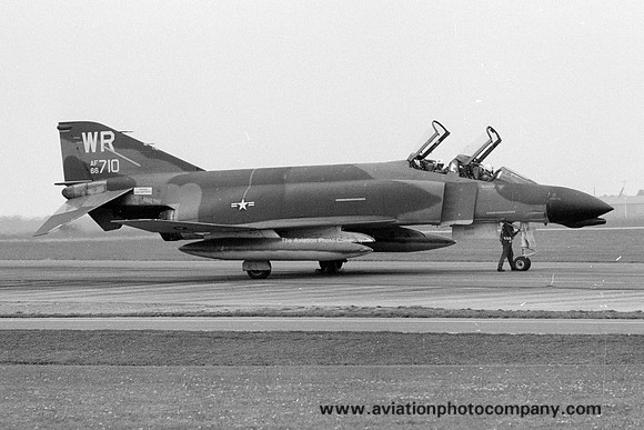USAF 81 TFW McDonnell F-4D Phantom 66-7710/WR