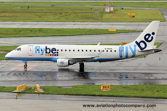 FlyBe Embraer ERJ-175 G-FBJH at Dusseldorf (2015)