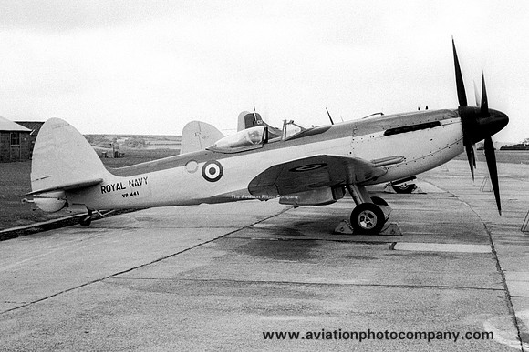 Royal Navy Supermarine Seafire F.47 VP441 (1968)
