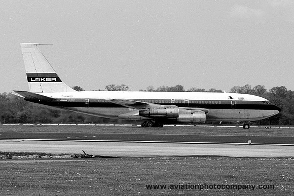 Laker Boeing 707-100B G-AWDG (1977)