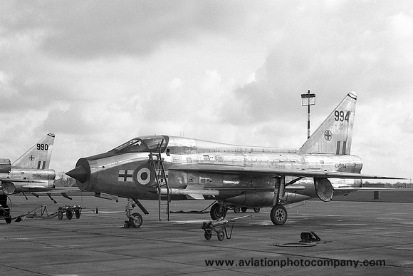 RAF 226 OCU 145 Squadron English Electric Lightning T.4 XM994 (1968)