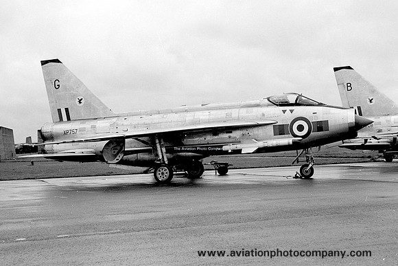 RAF 23 Squadron English Electric Lightning F.3 XP757/G (1966)