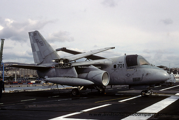 US Navy VS-32 Lockheed S-3B Viking 160122/AB-701 on board USS Theodore Roosevelt (2002)