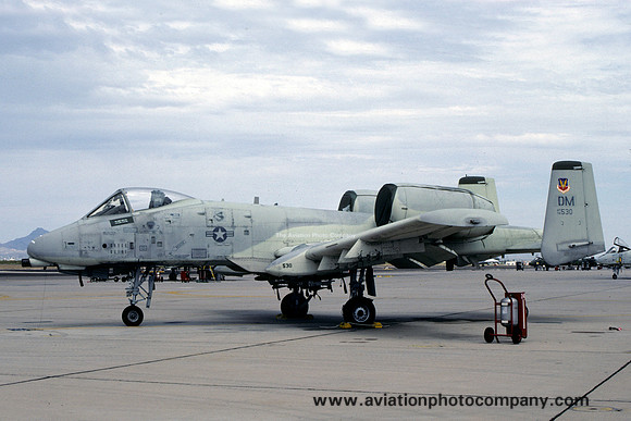 USAF 355 TFW 354 TFS Fairchild A-10A 76-0530/DM (1980)