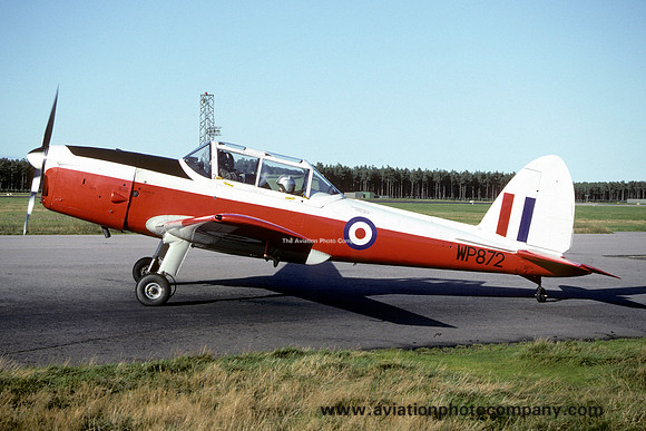 RAF 12 AEF DHC-1 Chipmunk T.10 WP872 (1993)