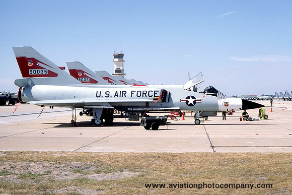 USAF 87 FIS Convair F-106A 59-0035 (1984)