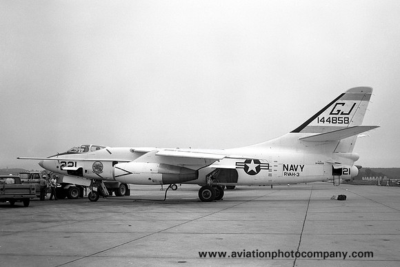 US Navy RVAH-3 Douglas TA-3B Skywarrior 144859/GJ-221