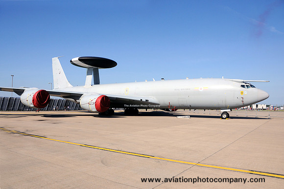 RAF 8 Squadron Boeing E-3D Sentry AEW.1 ZH102 at the Waddington Airshow (2013)