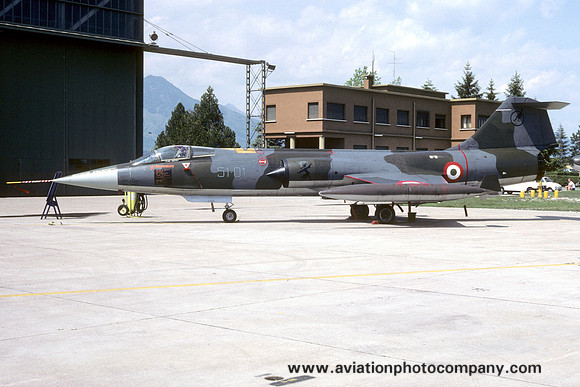 Italian Air Force 51 Stormo Lockheed F-104S Starfigther MM6869/51-01 (1987)