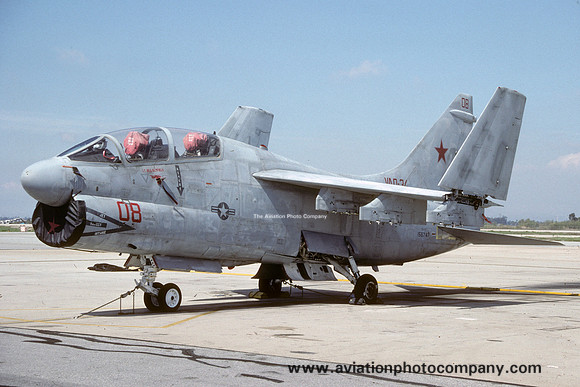 US Navy VAQ-34 LTV EA-7L Corsair 156747/08 (1991)