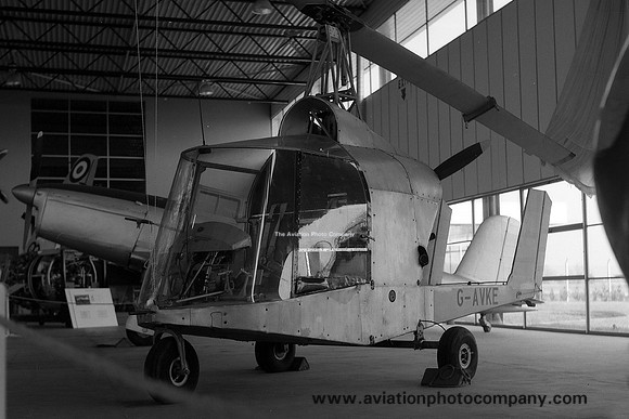 Gadfly HDW.1 G-AVKE at the Rotorcraft Museum (1978)