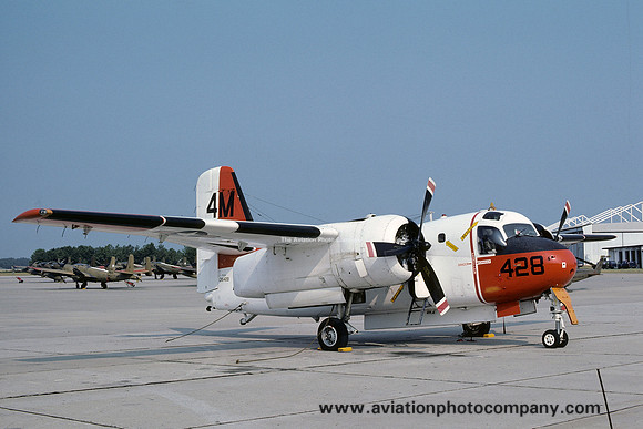 US Navy NATTS Memphis Grumman TS-2A Tracker 136428 at NAS Atlanta (1977)