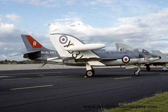 Royal Navy Fleet Air Arm Museum Supermarine Scimitar F.1 XD317 (1993)