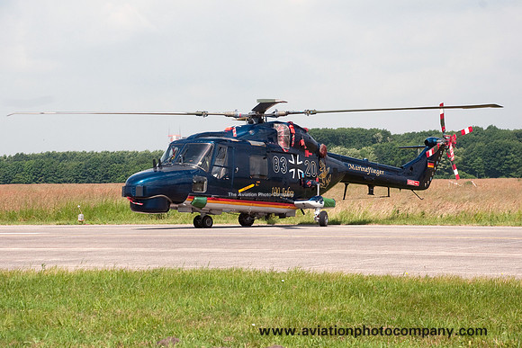 German Navy MFG5 Westland Lynx 88 83+20 at the Volkel Airshow (2013)