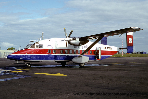 Metropolitan/Dan Air Short SD-330 G-BGNA (1984)