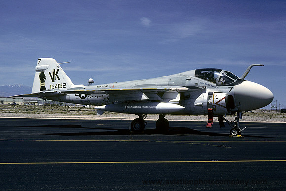 US Marines VMA(AW)-121 Grumman A-6E Intruder 154132/VK-7 (1980)