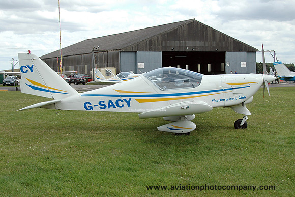 Sherburn Aero Club Aero AT-3 G-SACY at Sherburn (2015)