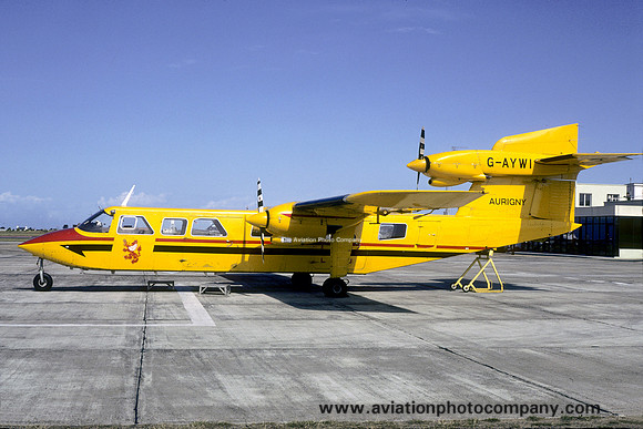 Aurigny Britten Norman BN-2 Trislander G-AYWI (1981)