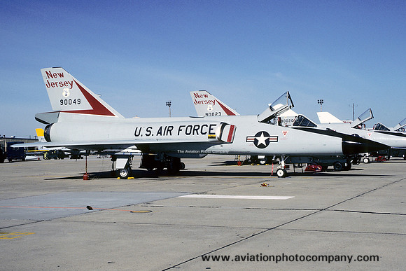 USAF New Jersey ANG 119 FIS Convair F-106A Delta Dart 59-0049 (1986)
