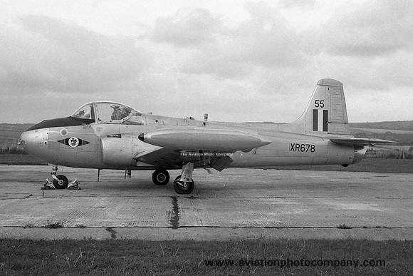 RAF CFS Hunting Jet Provost T.4 XR678 (1966)
