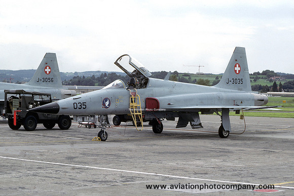 Swiss Air Force 19 St Northrop F-5E Tiger II J-3035 (1988)