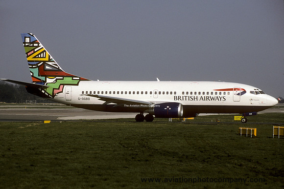 British Airways Boeing 737-300 G-OGBD (2000)