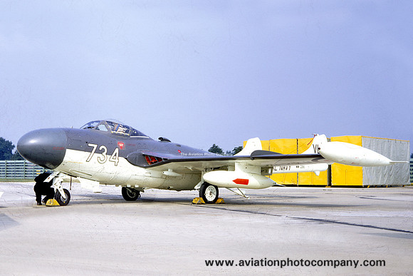 Royal Navy ADS De Havilland Sea Venom FAW.21 WW296/VL734 (1969)