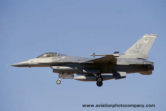 USAF 56 FW 62 FS GD F-16C Fighting Falcon 84-1306/LF (2000)