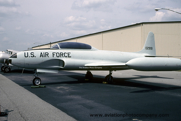USAF Lockheed T-33A 52-9191 displayed at Valdosta (1999)