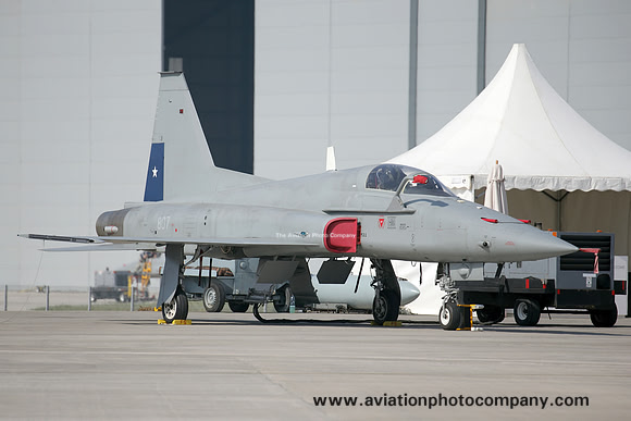 Chilean Air Force Grupo 12 Northrop F-5E 807 at FIDAE (2016)