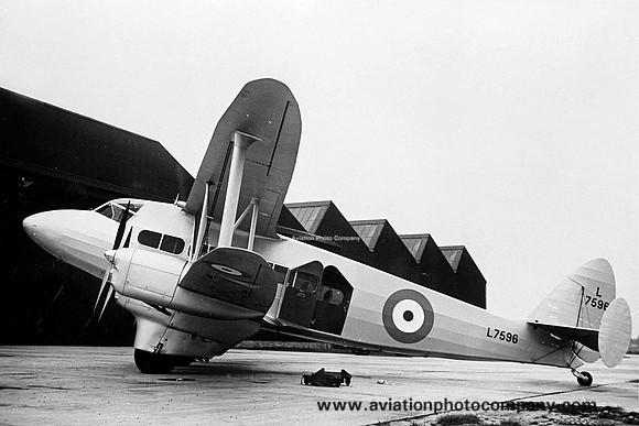 RAF De Havilland DH86B L7596