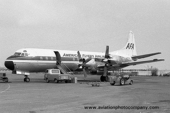 American Flyers Airlines Lockheed Electra N122US (1969)