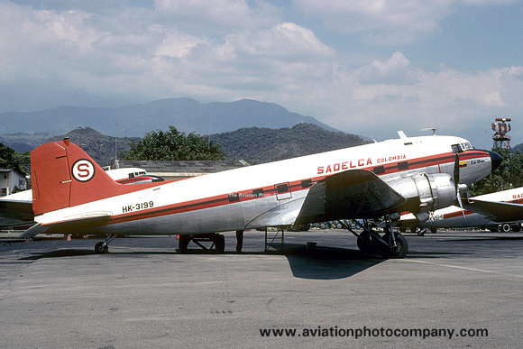 Sadelca Colombia Douglas C-47 Dakota HK-3199 (2000)